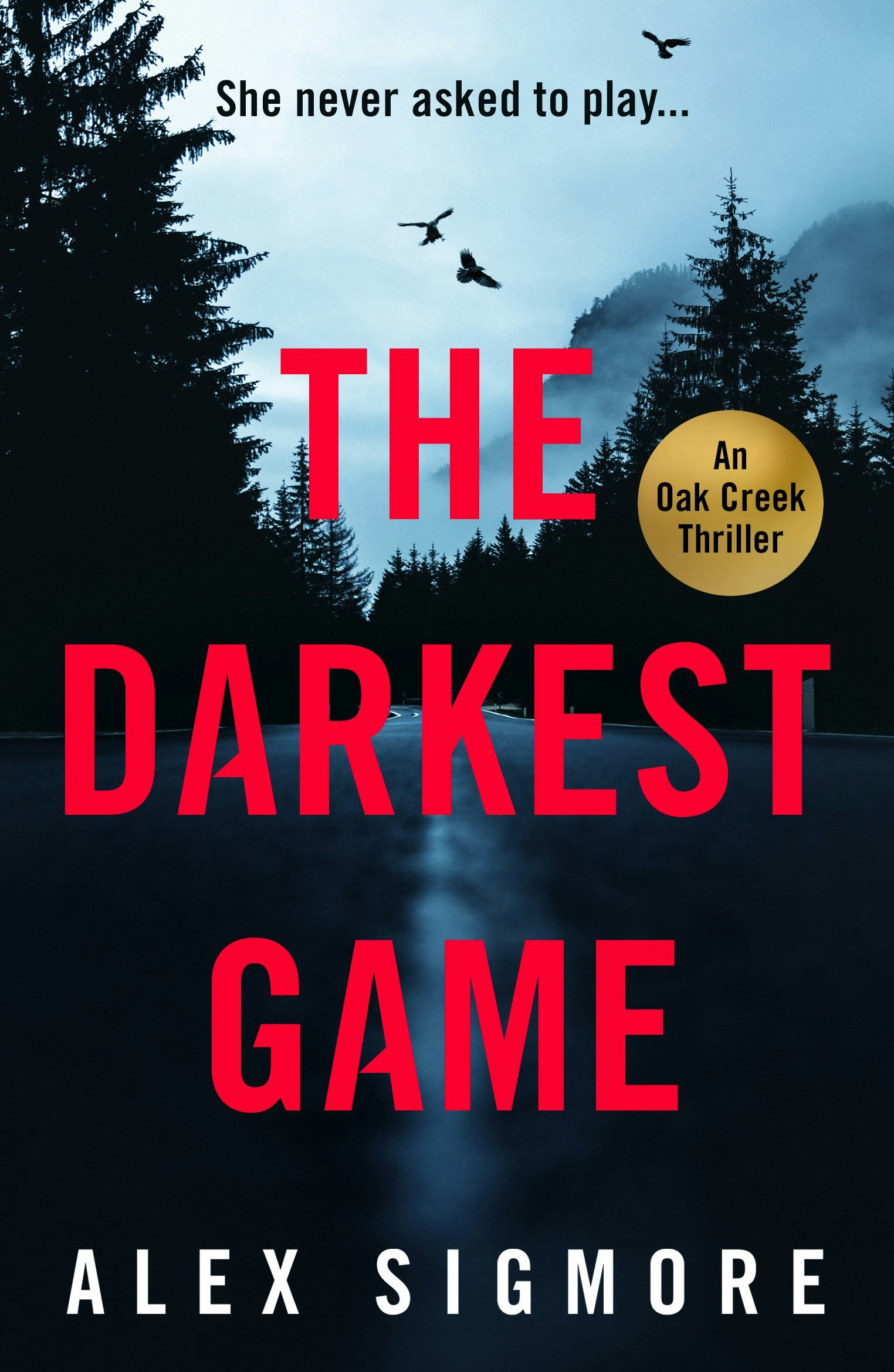 Book cover image for The Darkest Game ISBN: 9781837000067